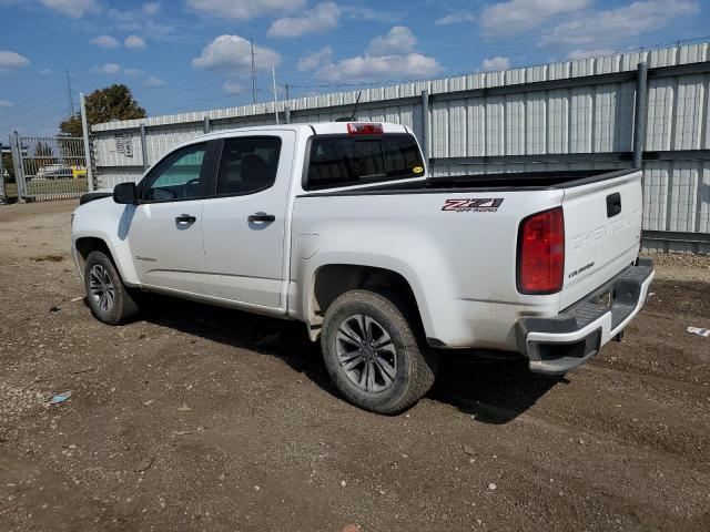 1GCGTDEN0N1315030 - 2022 CHEVROLET COLORADO Z71 WHITE photo 2