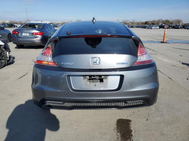 JHMZF1D63ES003107 - 2014 HONDA CR-Z EX GRAY photo 6