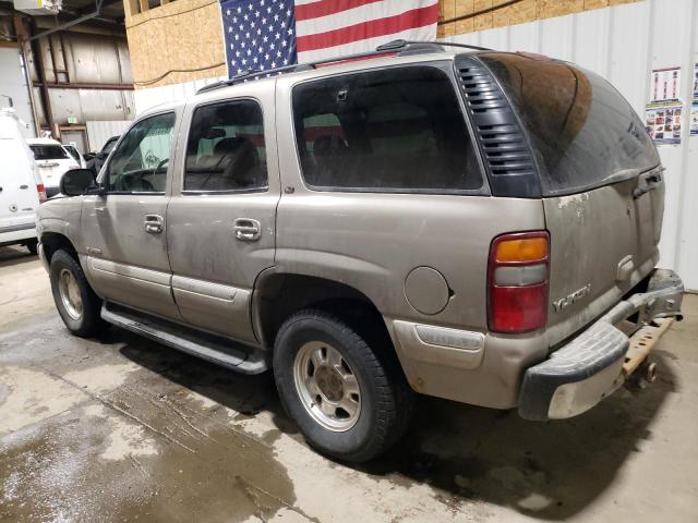 1GKEK13TX1J142531 - 2001 GMC YUKON GRAY photo 2