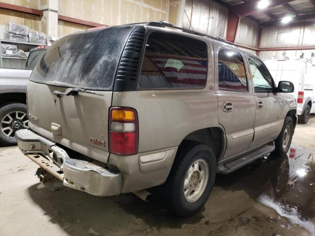 1GKEK13TX1J142531 - 2001 GMC YUKON GRAY photo 3