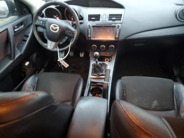 JM1BL1L39C1553689 - 2012 MAZDA SPEED 3 BLACK photo 8