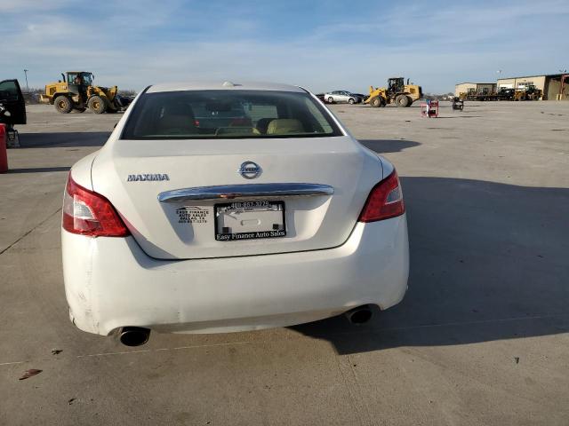 1N4AA5AP5BC806918 - 2011 NISSAN MAXIMA S WHITE photo 6