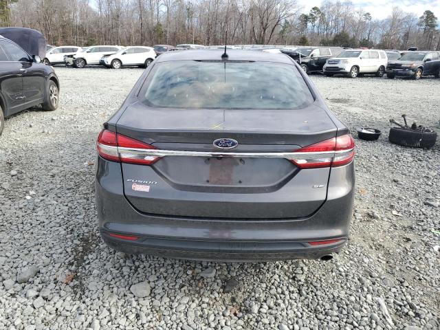 3FA6P0H77HR369737 - 2017 FORD FUSION SE GRAY photo 6