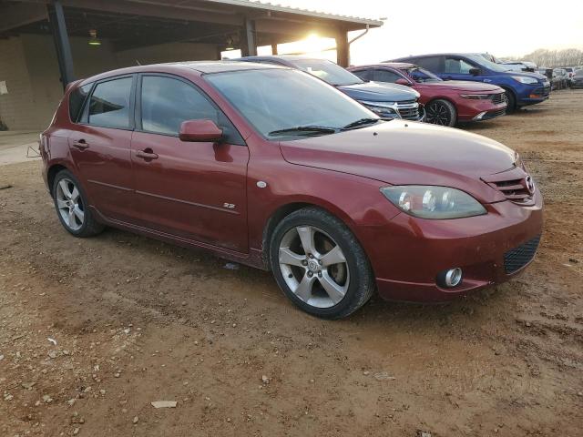 JM1BK343361416149 - 2006 MAZDA 3 HATCHBACK BURGUNDY photo 4