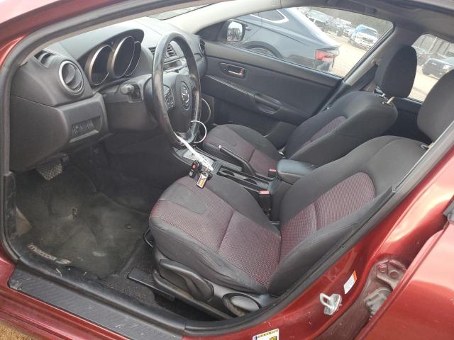 JM1BK343361416149 - 2006 MAZDA 3 HATCHBACK BURGUNDY photo 7