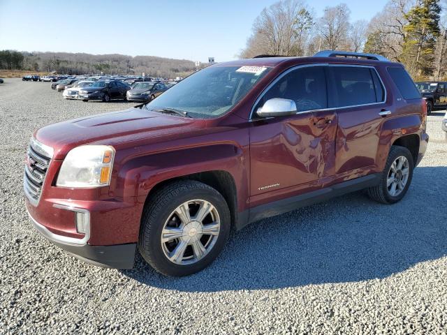 2GKFLPE32G6240024 - 2016 GMC TERRAIN SLT BURGUNDY photo 1