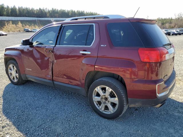 2GKFLPE32G6240024 - 2016 GMC TERRAIN SLT BURGUNDY photo 2