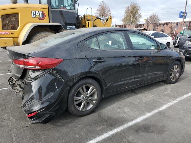 5NPD84LF0HH176692 - 2017 HYUNDAI ELANTRA SE BLACK photo 3