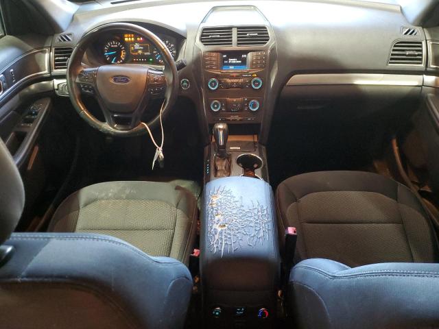 1FM5K7D87JGC53989 - 2018 FORD EXPLORER XLT BLACK photo 8