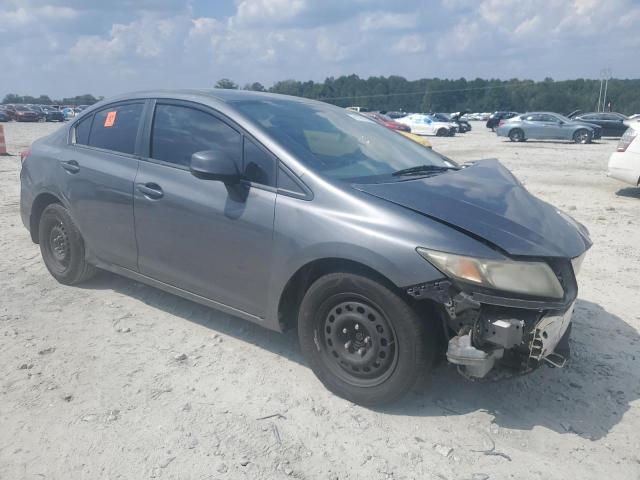 19XFB2F52DE090820 - 2013 HONDA CIVIC LX Gri fotoğraf 4