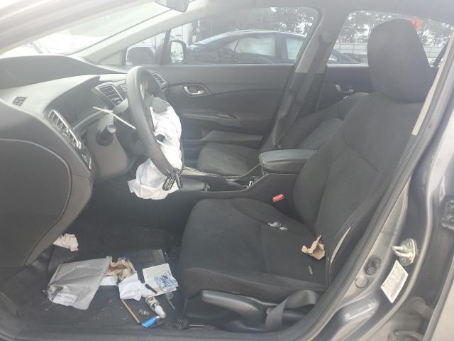 19XFB2F52DE090820 - 2013 HONDA CIVIC LX Gri fotoğraf 7