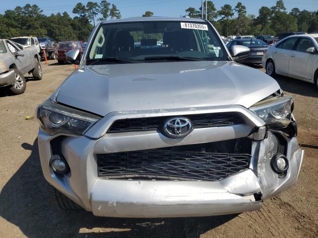 JTEZU5JR9G5135976 - 2016 TOYOTA 4RUNNER SR5 ვერცხლისფერი ფოტო 5
