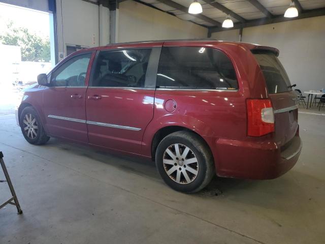 2C4RC1BG5ER435141 - 2014 CHRYSLER TOWN & COU TOURING ბურგუნდია ფოტო 2