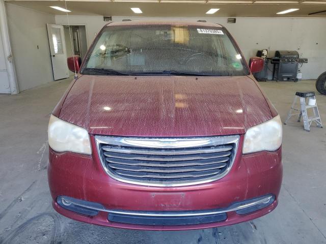 2C4RC1BG5ER435141 - 2014 CHRYSLER TOWN & COU TOURING ბურგუნდია ფოტო 5