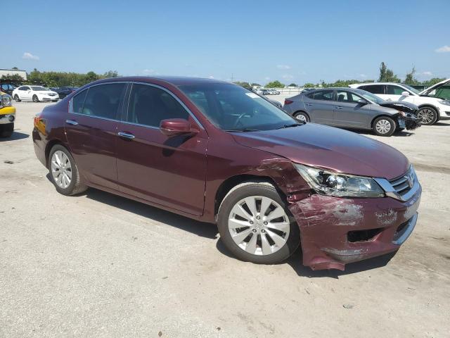 1HGCR2F7XDA196128 - 2013 HONDA ACCORD EX Марун фото 4