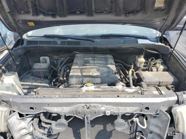 5TFRM5F16BX031370 - 2011 TOYOTA TUNDRA DOUBLE CAB SR5 GRAY photo 11