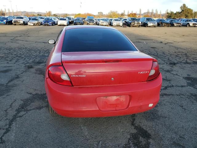 1B3ES46C61D193016 - 2001 DODGE NEON SE RED photo 6