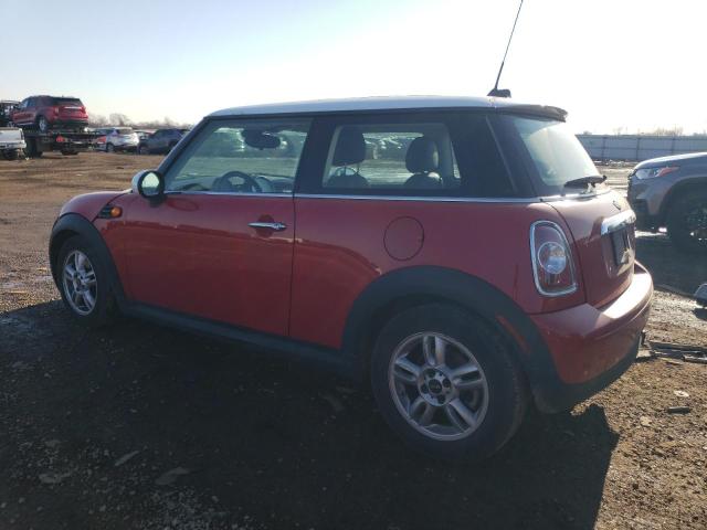 WMWSU3C56DT683684 - 2013 MINI COOPER RED photo 2