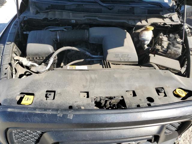 1C6RR6GG0KS704233 - 2019 RAM 1500 CLASS SLT შავი ფოტო 11