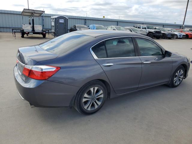 1HGCR2F38EA305796 - 2014 HONDA ACCORD LX GRAY photo 3