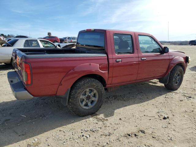 1N6ED27TX4C447734 - 2004 NISSAN FRONTIER CREW CAB XE V6 RED photo 3