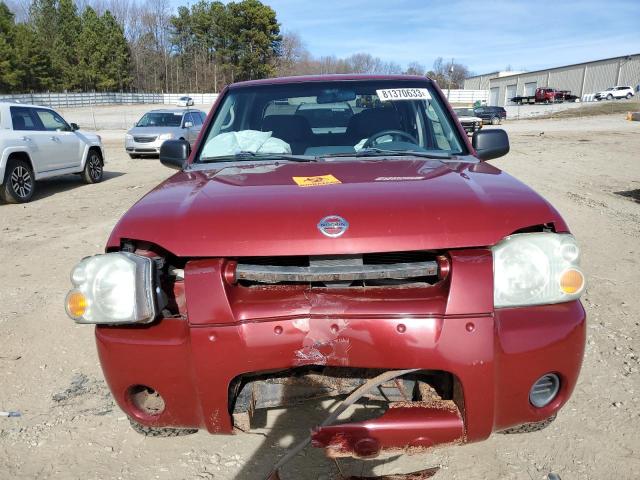 1N6ED27TX4C447734 - 2004 NISSAN FRONTIER CREW CAB XE V6 RED photo 5