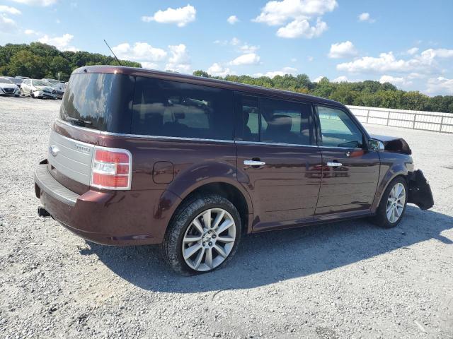 2FMGK5DCXABA18138 - 2010 FORD FLEX LIMITED Марун фото 3