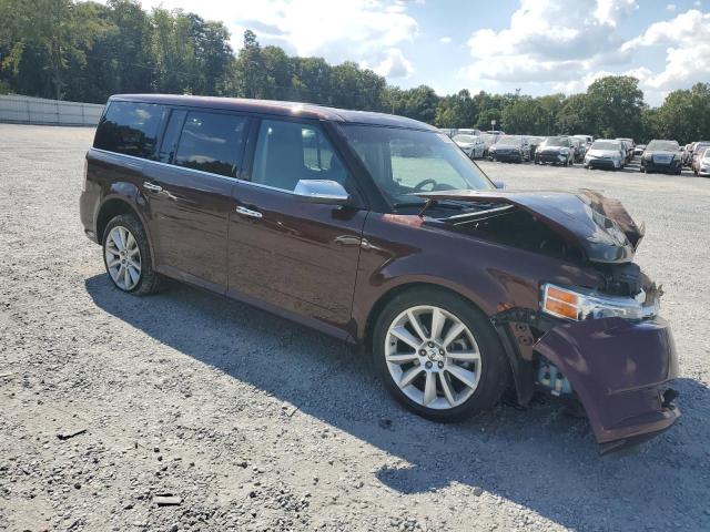 2FMGK5DCXABA18138 - 2010 FORD FLEX LIMITED Марун фото 4