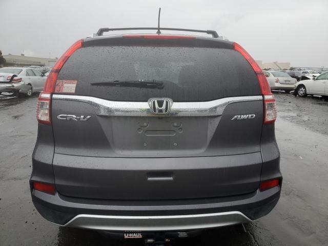 2HKRM4H51GH698778 - 2016 HONDA CR-V EX GRAY photo 6