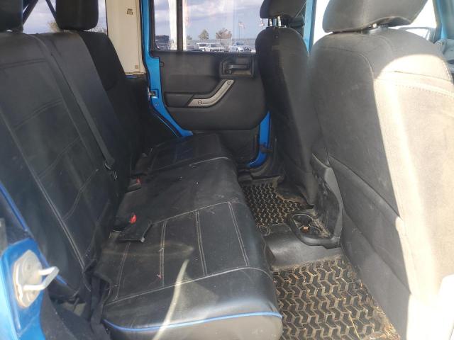 1C4BJWKG7GL140705 - 2016 JEEP WRANGLER U SPORT 蓝色 照片 11