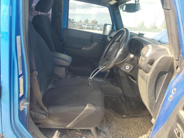 1C4BJWKG7GL140705 - 2016 JEEP WRANGLER U SPORT 蓝色 照片 7