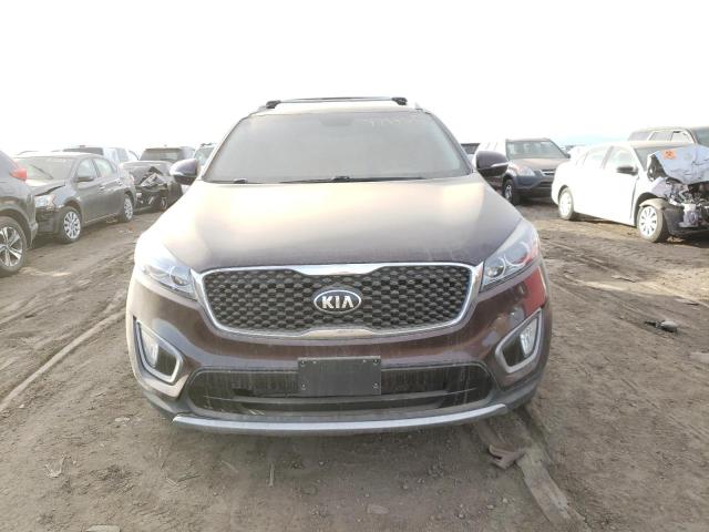 5XYPH4A52GG008128 - 2016 KIA SORENTO EX BROWN photo 5