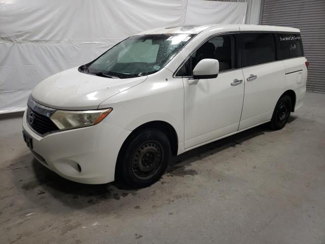 JN8AE2KP5C9038758 - 2012 NISSAN QUEST S WHITE photo 1