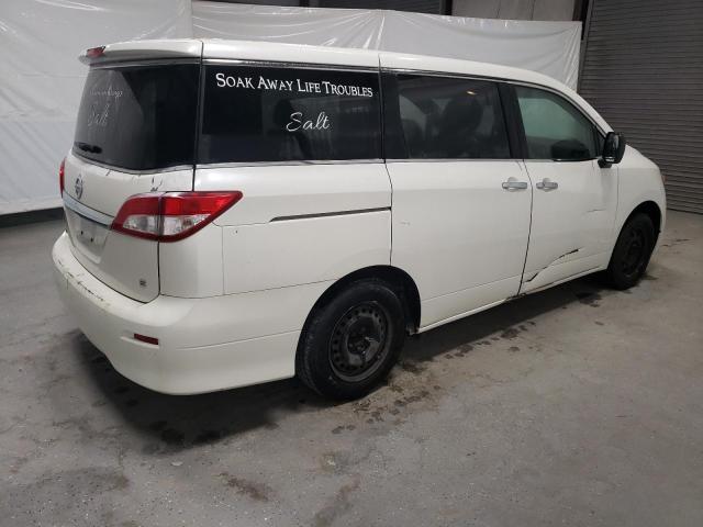 JN8AE2KP5C9038758 - 2012 NISSAN QUEST S WHITE photo 3