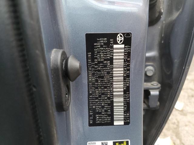 5YFS4MCE2RP176210 - 2024 TOYOTA COROLLA SE ლურჯი ფოტო 12