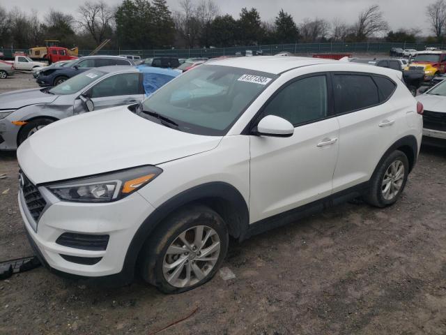 KM8J23A48KU886531 - 2019 HYUNDAI TUCSON SE WHITE photo 1