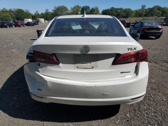 19UUB3F50HA001673 - 2017 ACURA TLX TECH WHITE photo 6