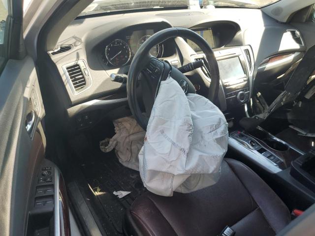 19UUB3F50HA001673 - 2017 ACURA TLX TECH WHITE photo 8