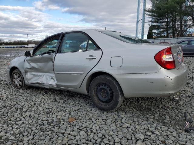 4T1BE32K13U255582 - 2003 TOYOTA CAMRY LE SILVER photo 2