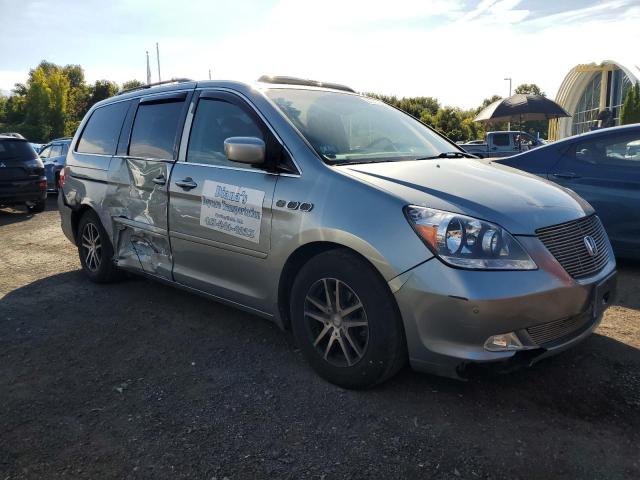 5FNRL38815B107027 - 2005 HONDA ODYSSEY TOURING BLUE photo 4