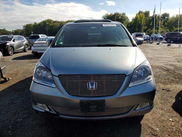 5FNRL38815B107027 - 2005 HONDA ODYSSEY TOURING BLUE photo 5