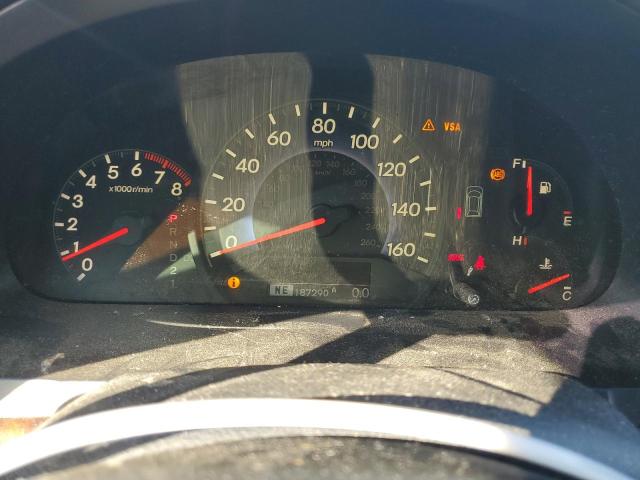 5FNRL38815B107027 - 2005 HONDA ODYSSEY TOURING BLUE photo 9