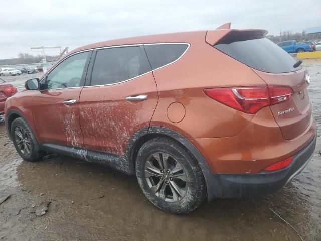 5XYZT3LBXDG042110 - 2013 HYUNDAI SANTA FE S ORANGE photo 2