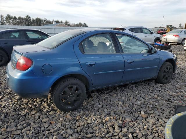 1B3ES56C33D219063 - 2003 DODGE NEON SXT BLUE photo 3