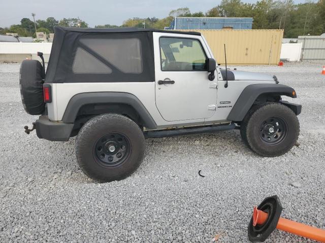 1J4AA2D11AL228325 - 2010 JEEP WRANGLER SPORT SILVER photo 3