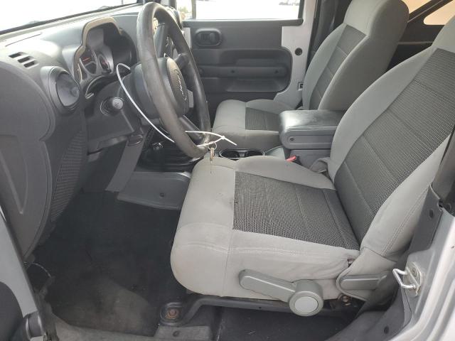 1J4AA2D11AL228325 - 2010 JEEP WRANGLER SPORT SILVER photo 7