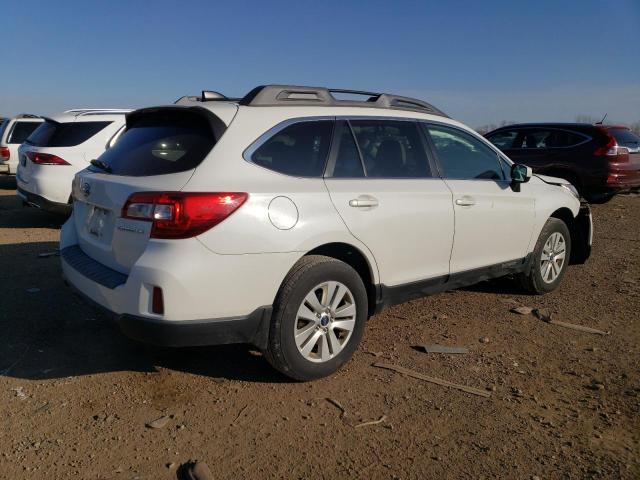 4S4BSBDC7G3240718 - 2016 SUBARU OUTBACK 2.5I PREMIUM WHITE photo 3