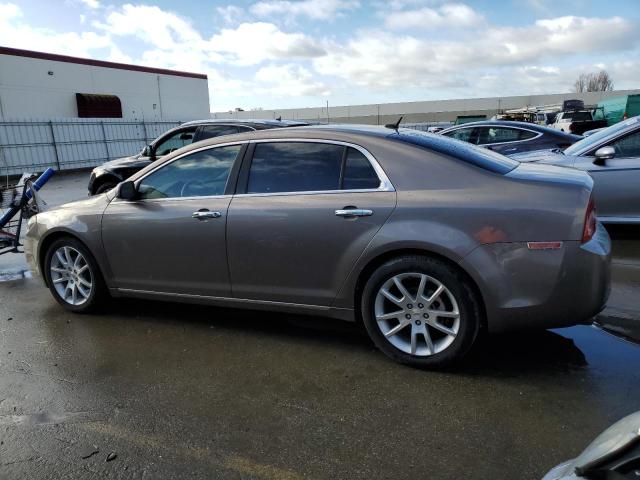 1G1ZE5E72BF123223 - 2011 CHEVROLET MALIBU LTZ GRAY photo 2