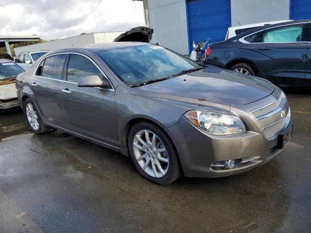 1G1ZE5E72BF123223 - 2011 CHEVROLET MALIBU LTZ GRAY photo 4