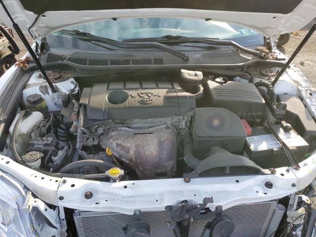 4T1BF3EK7BU665343 - 2011 TOYOTA CAMRY BASE WHITE photo 11